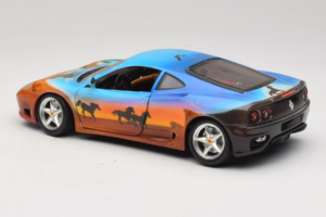 Ferrari 360 Modena Bracio Gotz Running Horses Livery Bburago 1:18 3358-B1 Μέταλλο - εικόνα 7 από 8