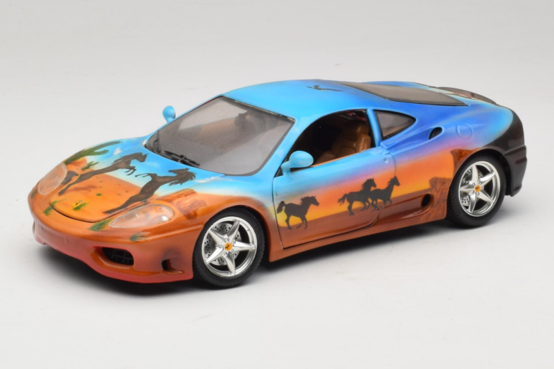 Ferrari 360 Modena Bracio Gotz Running Horses Livery Bburago 1:18 3358-B1 Μέταλλο