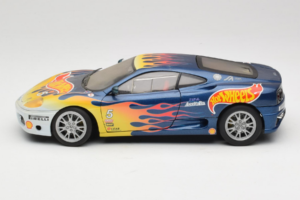 Ferrari 360 Modena Challenge #5 Hot Wheels Purple Fire Livery 1999 Bburago 1:18 29619 Μέταλλο - εικόνα 4 από 8
