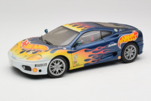 Ferrari 360 Modena Challenge #5 Hot Wheels Purple Fire Livery 1999 Bburago 1:18 29619 Μέταλλο
