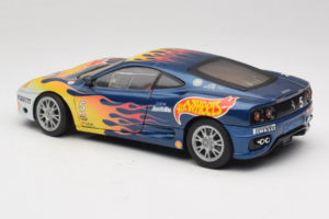Ferrari 360 Modena Challenge #5 Hot Wheels Purple Fire Livery 1999 Bburago 1:18 29619 Μέταλλο - εικόνα 7 από 8