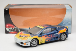 Ferrari 360 Modena Challenge #5 Hot Wheels Purple Fire Livery 1999 Bburago 1:18 29619 Μέταλλο - εικόνα 8 από 8