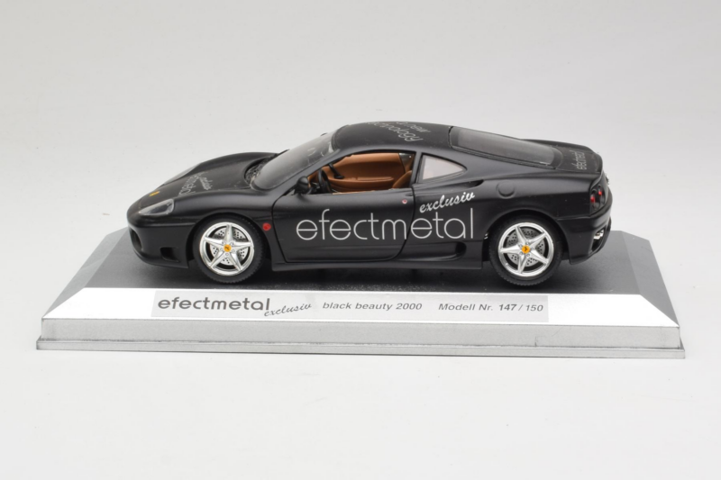 Ferrari 360 Modena Efecmetal Μαύρο Ματ Περιορισμένη Έκδοση Exclusive Cars 1:18 EC003 Μέταλλο