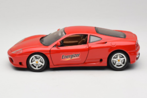 Ferrari 360 Modena Energizer Κόκκινο Bburago 1:18 3358-P3 Μέταλλο - εικόνα 4 από 8