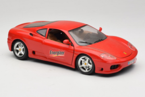Ferrari 360 Modena Energizer Κόκκινο Bburago 1:18 3358-P3 Μέταλλο - εικόνα 6 από 8