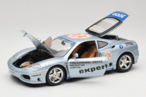 Ferrari 360 Modena Expert #1 Ασημί Bburago 1:18 3348-S1 Μέταλλο - εικόνα 2 από 8