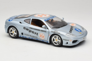 Ferrari 360 Modena Expert #1 Ασημί Bburago 1:18 3348-S1 Μέταλλο - εικόνα 6 από 8