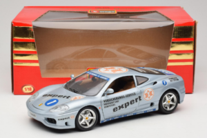 Ferrari 360 Modena Expert #1 Ασημί Bburago 1:18 3348-S1 Μέταλλο - εικόνα 8 από 8