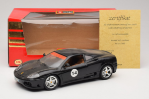 Ferrari 360 Modena #14 Μαύρο Περιορισμένη Έκδοση Bburago 1:18 3368-B1 Μέταλλο - εικόνα 8 από 8