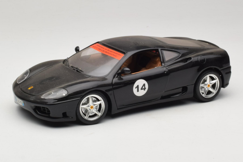 Ferrari 360 Modena #14 Μαύρο Περιορισμένη Έκδοση Bburago 1:18 3368-B1 Μέταλλο