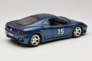 Ferrari 360 Modena #15 Περιορισμένη Έκδοση Μπλε Μεταλλικό Bburago 1:18 3358-F1 Μέταλλο - εικόνα 3 από 8