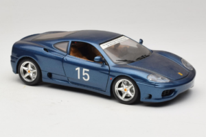 Ferrari 360 Modena #15 Περιορισμένη Έκδοση Μπλε Μεταλλικό Bburago 1:18 3358-F1 Μέταλλο - εικόνα 6 από 8