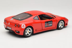 Ferrari 360 Modena Bevro International #4 Περιορισμένη Έκδοση 111 τεμ Κόκκινο Bburago 1:18 3358-P1 Μέταλλο - εικόνα 3 από 8