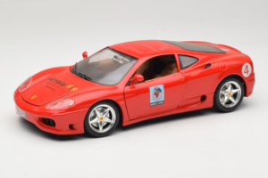 Ferrari 360 Modena Bevro International #4 Περιορισμένη Έκδοση 111 τεμ Κόκκινο Bburago 1:18 3358-P1 Μέταλλο
