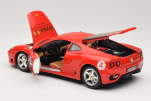 Ferrari 360 Modena Bevro International #4 Περιορισμένη Έκδοση 111 τεμ Κόκκινο Bburago 1:18 3358-P1 Μέταλλο - εικόνα 5 από 8