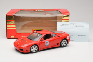 Ferrari 360 Modena Bevro International #4 Περιορισμένη Έκδοση 111 τεμ Κόκκινο Bburago 1:18 3358-P1 Μέταλλο - εικόνα 8 από 8