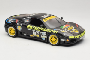 Ferrari 360 Modena Rentabel #314 Gagliardi Μαύρο Bburago 1:18 3378-B1 Μέταλλο - εικόνα 6 από 8
