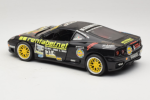 Ferrari 360 Modena Rentabel #314 Gagliardi Μαύρο Bburago 1:18 3378-B1 Μέταλλο - εικόνα 7 από 8