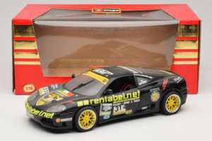 Ferrari 360 Modena Rentabel #314 Gagliardi Μαύρο Bburago 1:18 3378-B1 Μέταλλο - εικόνα 8 από 8