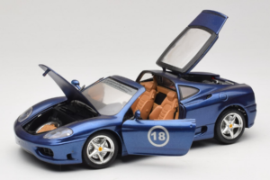 Ferrari 360 Modena Targa Περιορισμένη Έκδοση 333 τεμ Μωβ Μεταλλικό Bburago 1:18 3348-F1 Μέταλλο - εικόνα 2 από 8
