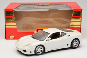 Ferrari 360 Modena Λευκό Bburago 1:18 3368-W1 Μέταλλο - εικόνα 8 από 8
