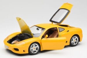 Ferrari 360 Modena Κίτρινο Bburago 1:18 3368 Μέταλλο - εικόνα 2 από 8
