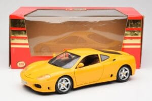 Ferrari 360 Modena Κίτρινο Bburago 1:18 3368 Μέταλλο - εικόνα 8 από 8