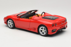 Ferrari 360 Spider Κόκκινο Hot Wheels 1:18 27774-M1 Μέταλλο - εικόνα 7 από 8