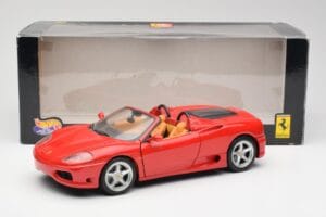 Ferrari 360 Spider Κόκκινο Hot Wheels 1:18 FER129 Μέταλλο - εικόνα 8 από 8