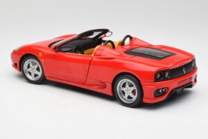 Ferrari 360 Spider Κόκκινο Hot Wheels 1:18 57310 Μέταλλο - εικόνα 7 από 8
