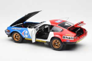 Ferrari 365 GTB/4 #39 J-C. Andruet / Lena 24 Hours of Le Mans 1972 Kyosho 1:18 08164E Μέταλλο - εικόνα 5 από 8