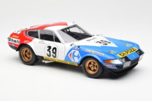 Ferrari 365 GTB/4 #39 J-C. Andruet / Lena 24 Hours of Le Mans 1972 Kyosho 1:18 08164E Μέταλλο - εικόνα 6 από 8