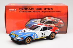 Ferrari 365 GTB/4 #39 J-C. Andruet / Lena 24 Hours of Le Mans 1972 Kyosho 1:18 08164E Μέταλλο - εικόνα 8 από 8