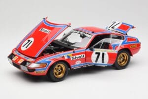 Ferrari 365 GTB4 Competizione #71 24 Hours of Le Mans 1974 Kyosho 1:18 08164A Μέταλλο - εικόνα 2 από 8