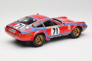 Ferrari 365 GTB4 Competizione #71 24 Hours of Le Mans 1974 Kyosho 1:18 08164A Μέταλλο - εικόνα 3 από 8