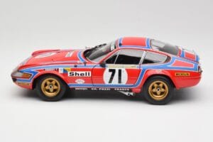 Ferrari 365 GTB4 Competizione #71 24 Hours of Le Mans 1974 Kyosho 1:18 08164A Μέταλλο - εικόνα 4 από 8