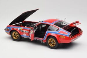 Ferrari 365 GTB4 Competizione #71 24 Hours of Le Mans 1974 Kyosho 1:18 08164A Μέταλλο - εικόνα 5 από 8