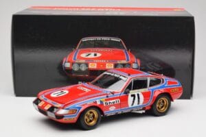 Ferrari 365 GTB4 Competizione #71 24 Hours of Le Mans 1974 Kyosho 1:18 08164A Μέταλλο - εικόνα 8 από 8
