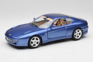 Ferrari 456 GT Blu Pozzi Bburago 1:18 3036-M3 Μέταλλο