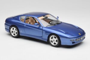 Ferrari 456 GT Blu Pozzi Bburago 1:18 3036-M3 Μέταλλο - εικόνα 6 από 8