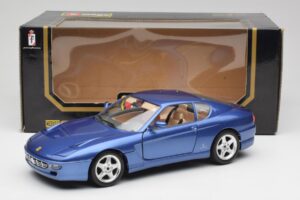 Ferrari 456 GT Blu Pozzi Bburago 1:18 3036-M3 Μέταλλο - εικόνα 8 από 8