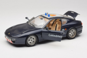 Ferrari 456 GT Carabinieri Μαύρο Bburago 1:18 3036-B3 Μέταλλο - εικόνα 2 από 8