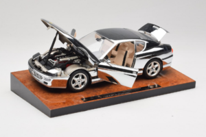 Ferrari 456 GT Chrome Silver Bburago 1:18 3746-R1 Μέταλλο - εικόνα 2 από 8