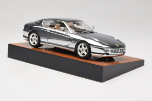 Ferrari 456 GT Chrome Silver Bburago 1:18 3746-R1 Μέταλλο - εικόνα 6 από 8