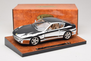 Ferrari 456 GT Chrome Silver Bburago 1:18 3746-R1 Μέταλλο - εικόνα 8 από 8