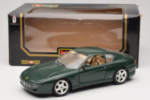 Ferrari 456 GT Σκούρο Πράσινο Bburago 1:18 3046-GR1 Μέταλλο - εικόνα 8 από 8