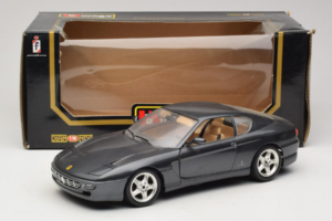 Ferrari 456 GT Γκρι Μεταλλικό Bburago 1:18 3036-G1 Μέταλλο - εικόνα 8 από 8
