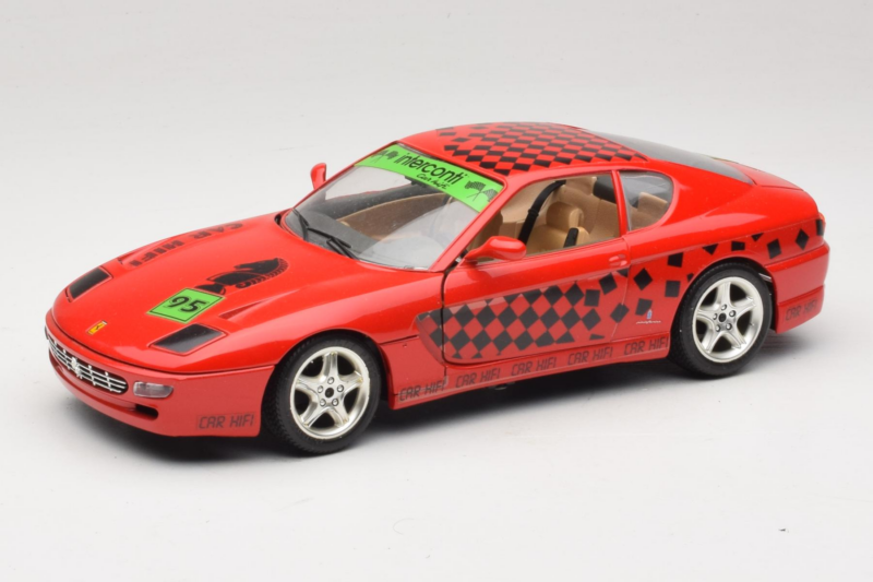 Ferrari 456 GT Interconti Car HiFi Κόκκινο Bburago 1:18 3036-D Μέταλλο