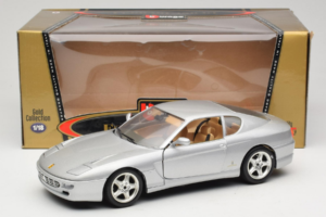 Ferrari 456 GT Ασημί Bburago 1:18 3336-S1 Μέταλλο - εικόνα 8 από 8