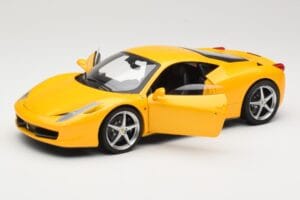 Ferrari 458 Italia Κίτρινο Hot Wheels 1:18 P9894 Μέταλλο - εικόνα 2 από 8